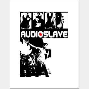 Audioslave Black Posters and Art